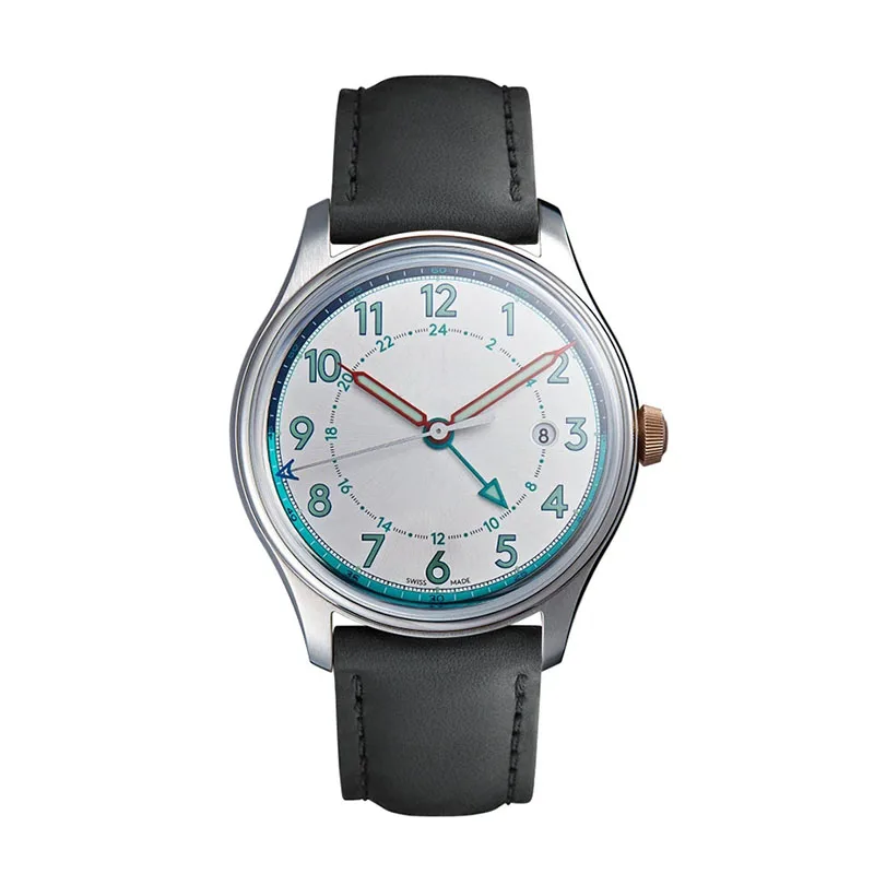 5 ATM Waterproof Japan Brand Mechanical Clock Movement With  Date Calendar Fashion Automatic Watch Men