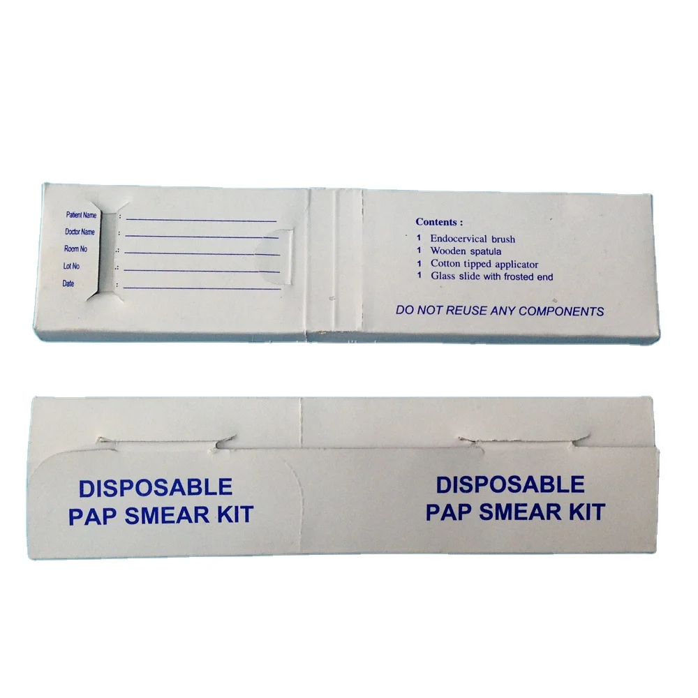 disposable sterile pap smear test kits gynecological cervical test