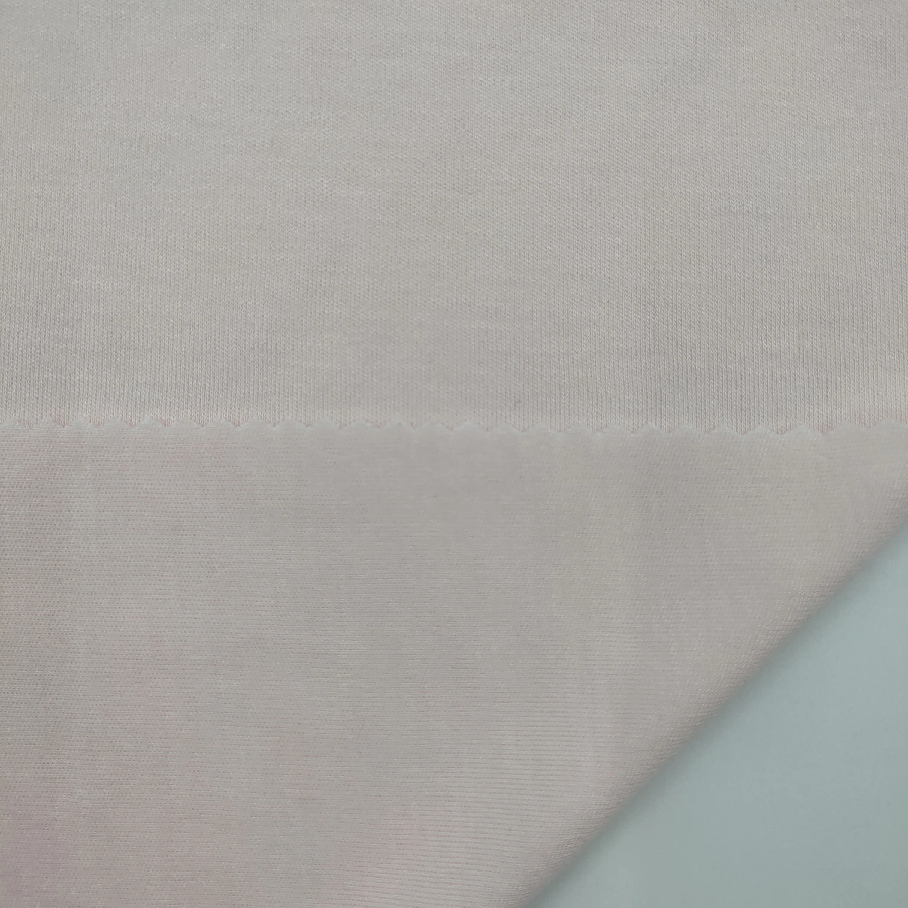 ECO-friendly knitted breathable dyed 50%ORGANIC COTTON 50%ALOE VERA jersey fabric for shirt