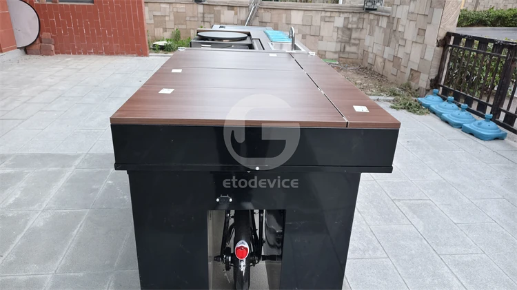 New Electric Vintage Ice Cream Tricycle Used Ice Cream Bike For Sale For Restaurants And Food Shops Raw Material Milk Tea Bike