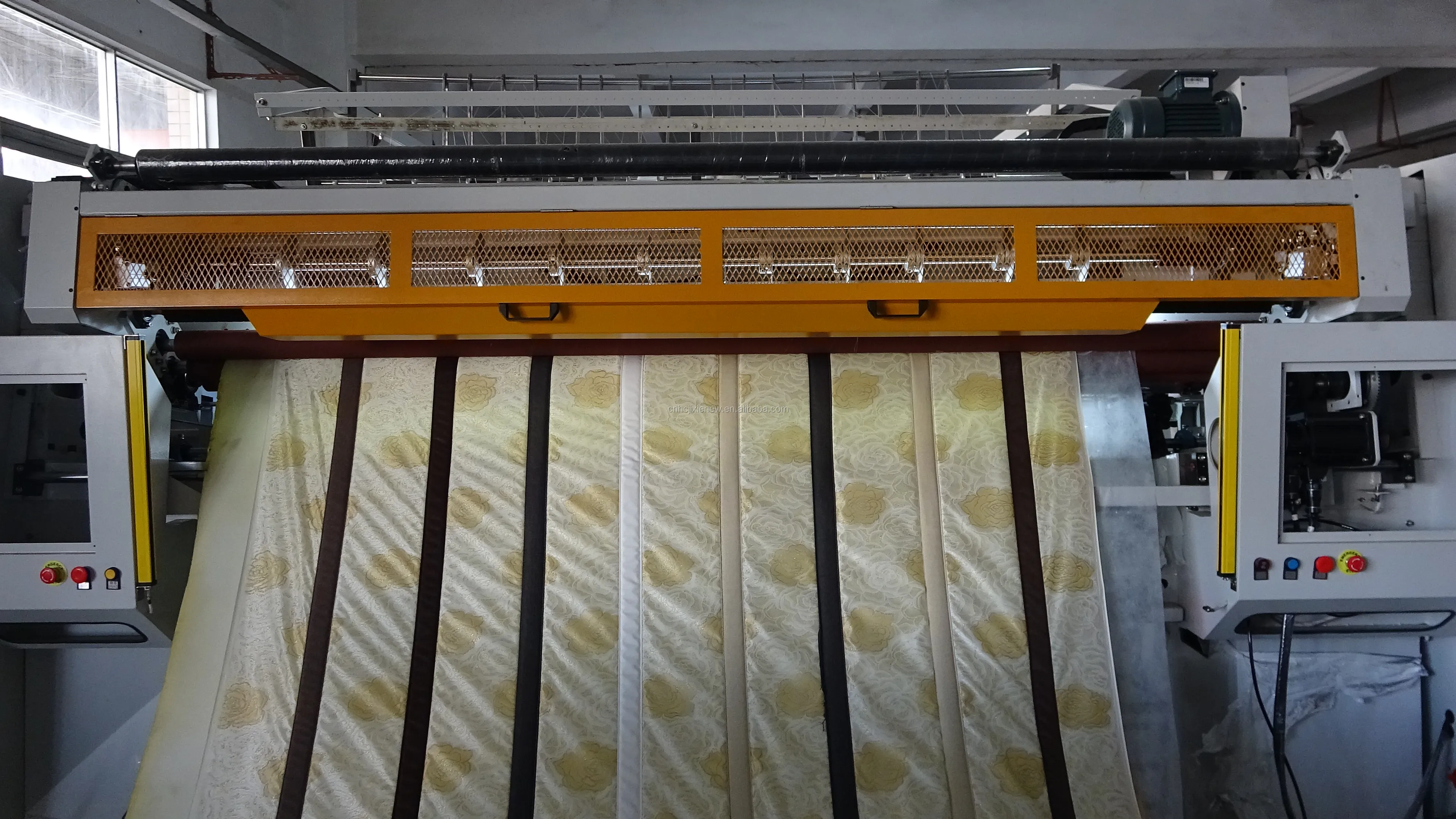 Quilting machine for furniture and home textile advanced fabric quilting machine with automatic double head quilting machine