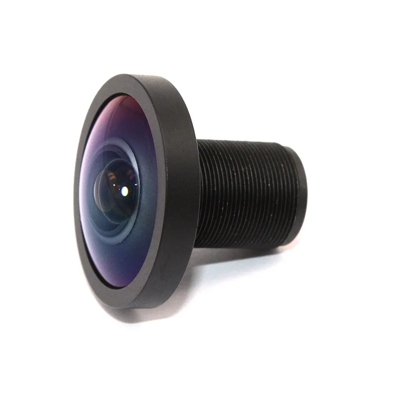 1/4 inch 1/3 inch cctv camera lens 5MP EFL 2.2mm M12 lens fov 190 degree fisheye lens for  camera 650nm 850nm 940nm IR VS3308