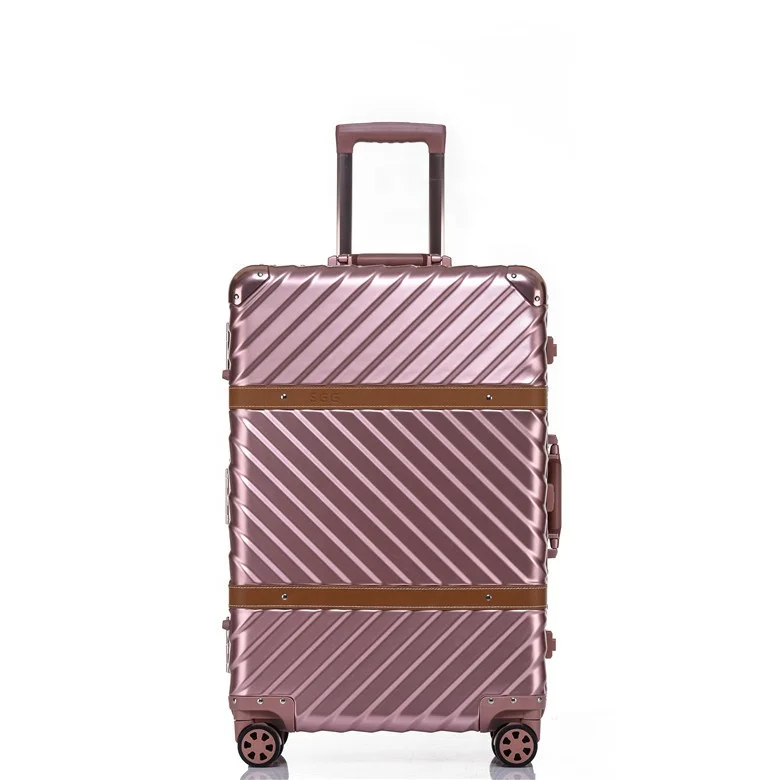 2020 Air Express Hard Suitcase ABS Aluminum Frame Luggage with Trolley