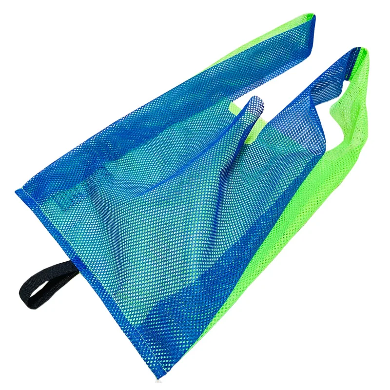 New personalised folding shopping mesh bags biodegradable washable mesh net shopping bag for fruit vegetable