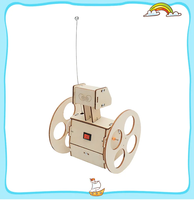 C-31C DIY Remote Balancing Smart Robot Fast Production Factory Low Moq Toy Assemble STEM Toys Science Educational Teaching Aids