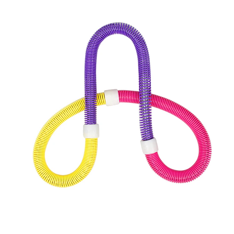 Hot sale Adult spring hula hoops  Multifunctional Adults Fitness Exercise Women  Soft spring Hula Hoops