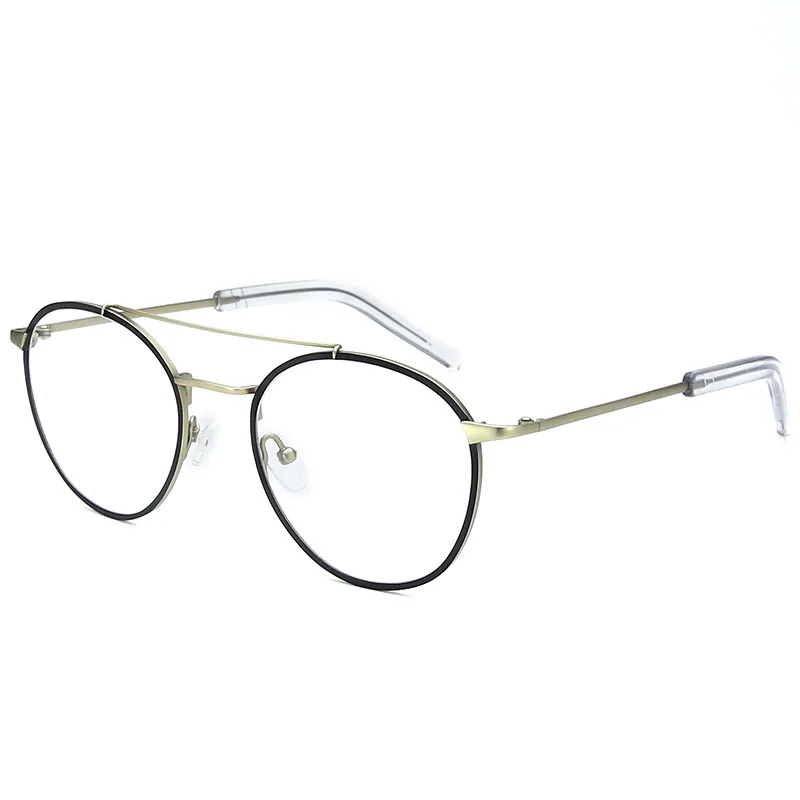 Wenzhou Shenzhen Supplier High end flexible vintage round acetate titanium optical frame glasses
