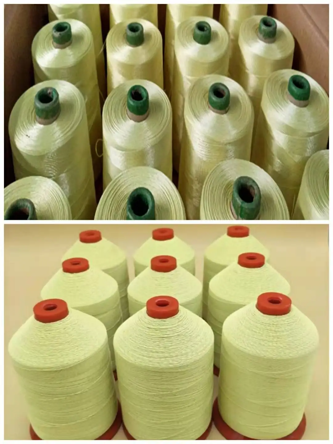 100% Aramid Yarn Fireproof Thread Flame Retardant Fabric UHMWPE Filament Fabric