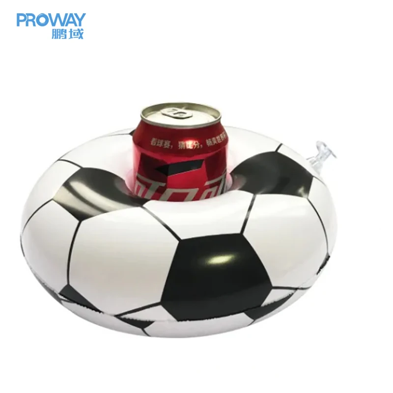 Lovely Watermelon Shape Inflatable Cup Holder For Water Sport Party  Portable Pool Floating Custom Drink Cup Holder