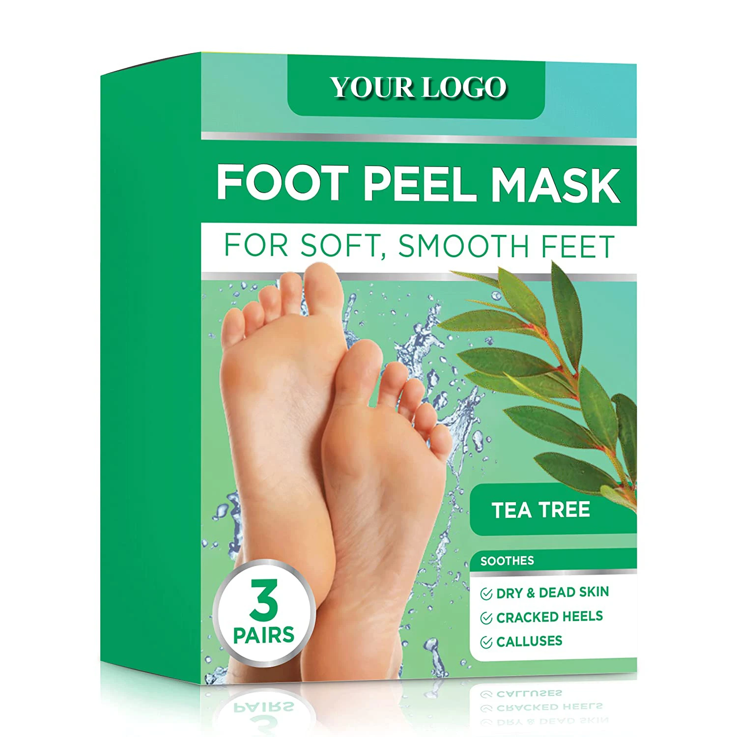 Wholesale Organic Peeling Exfoliating Foot Mask Feet Mask Remove Dead Skin Footmasks Cuticles Heel Foot Care