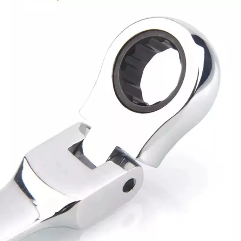 6-32 mm Open End Combination Wrench Set Flexible Ratchet Wrench Set Torque Wrench Spanner  Repair Tools