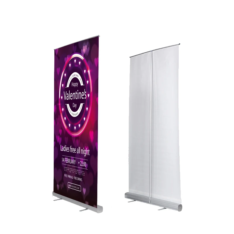 Wholesale manufacturer design digital rollup display retractable roll up banner stand roll