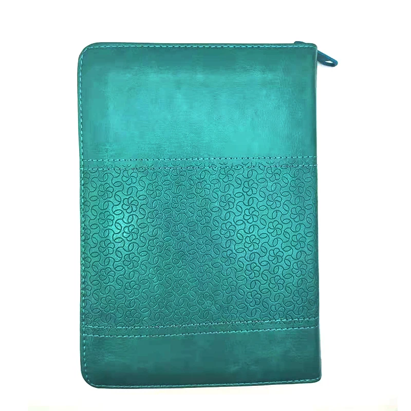 Color hot selling hardcover paper printing bronzing customizable Bible books printed Christian Bible