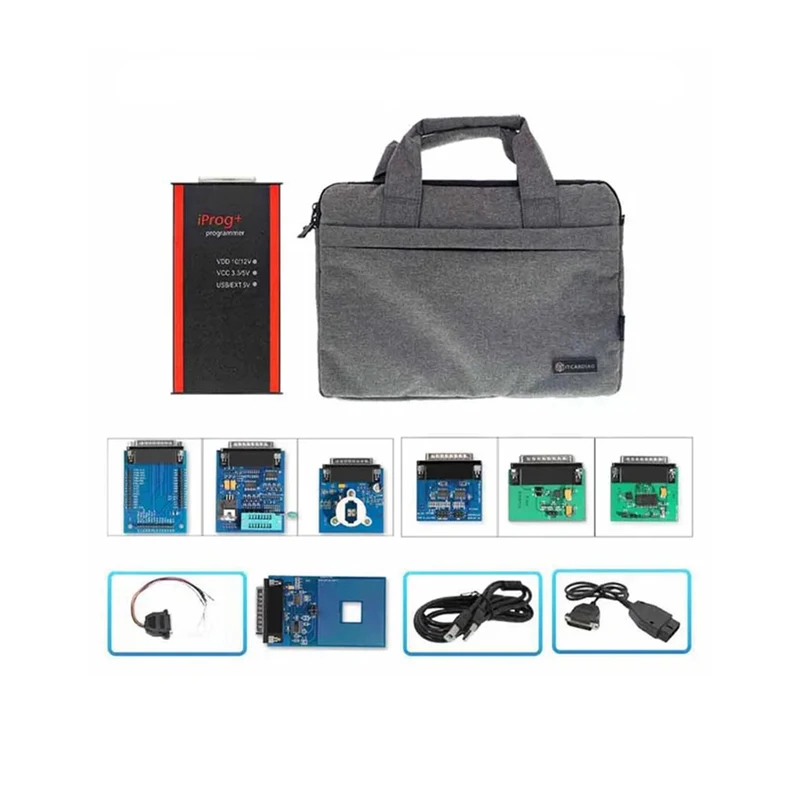 IPROG Pro V87 IMMO Car Radio SRS Reset Dashboard Full ECU Key Programmer Replace Digiprog Carprog