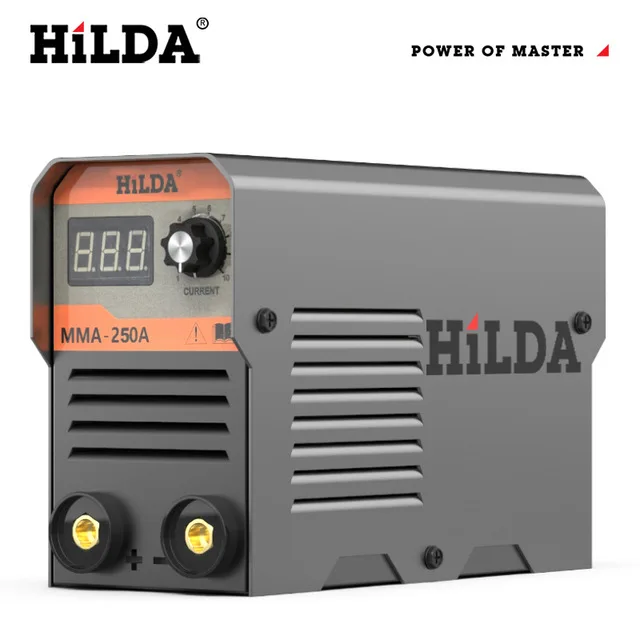 Инверторный Сварочный аппарат Hilda 110 В/220 В MIG/MMA/TIG/Arc Igbt 200/250A Esab Ac Dc медный сварочный