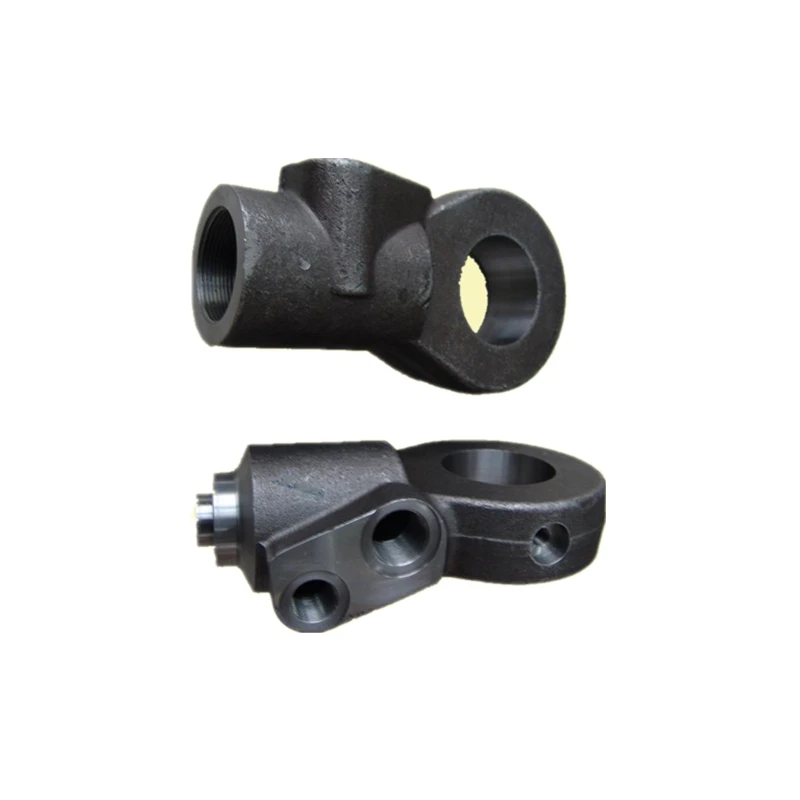 Customized Manufacturing Carbon Steel Forging Hydraulic Arm Joint for Excavator Forged Services Product