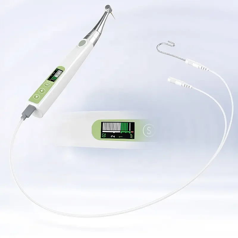 Wireless endo motor with apex locator dental endomotor