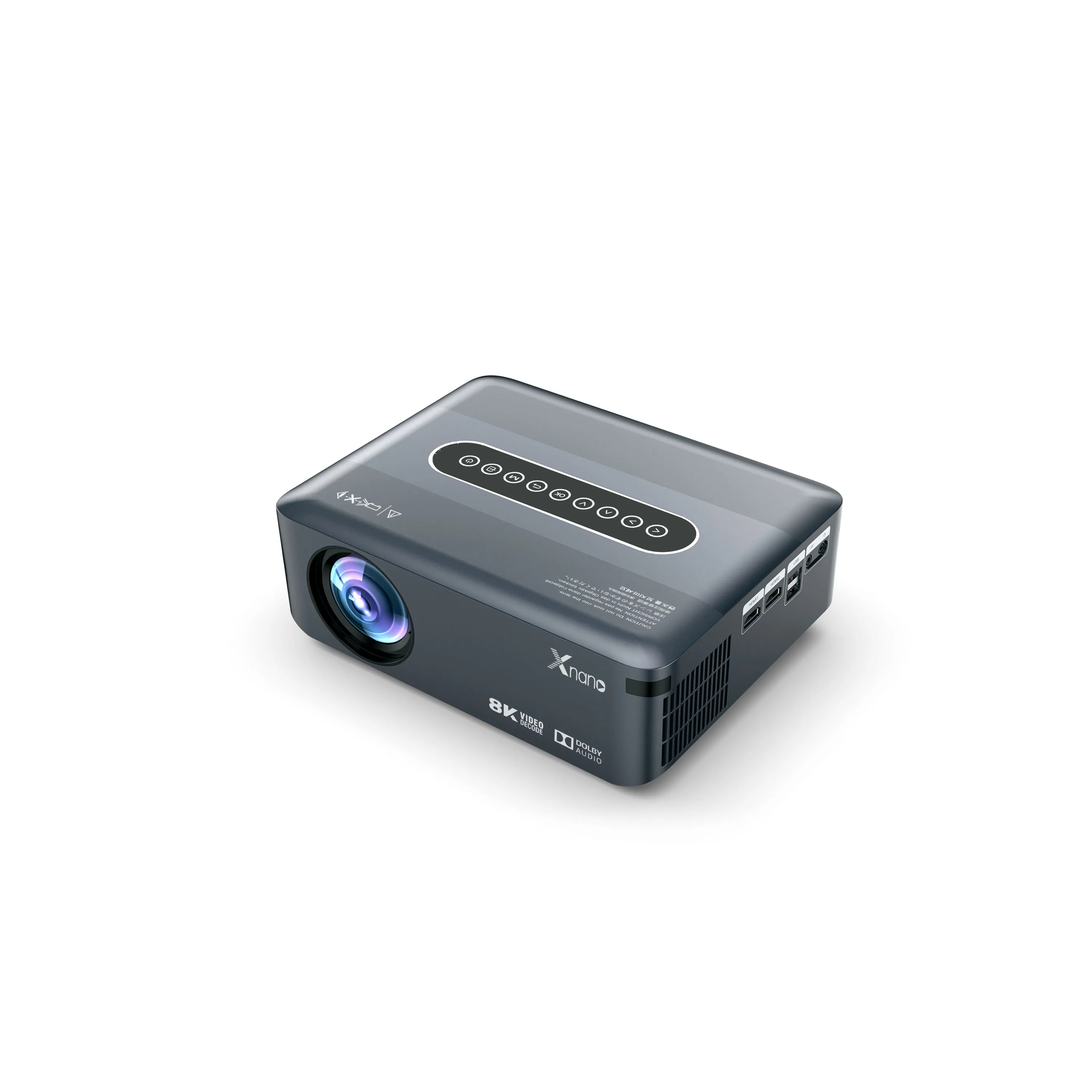 Новейший домашний кинотеатр Smart Mini 1080P портативный проектор Full HD X1