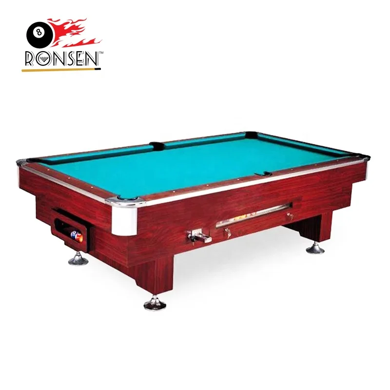 China supply cheap price and high quality 8ft 7ft 6ft size coin operated pool table