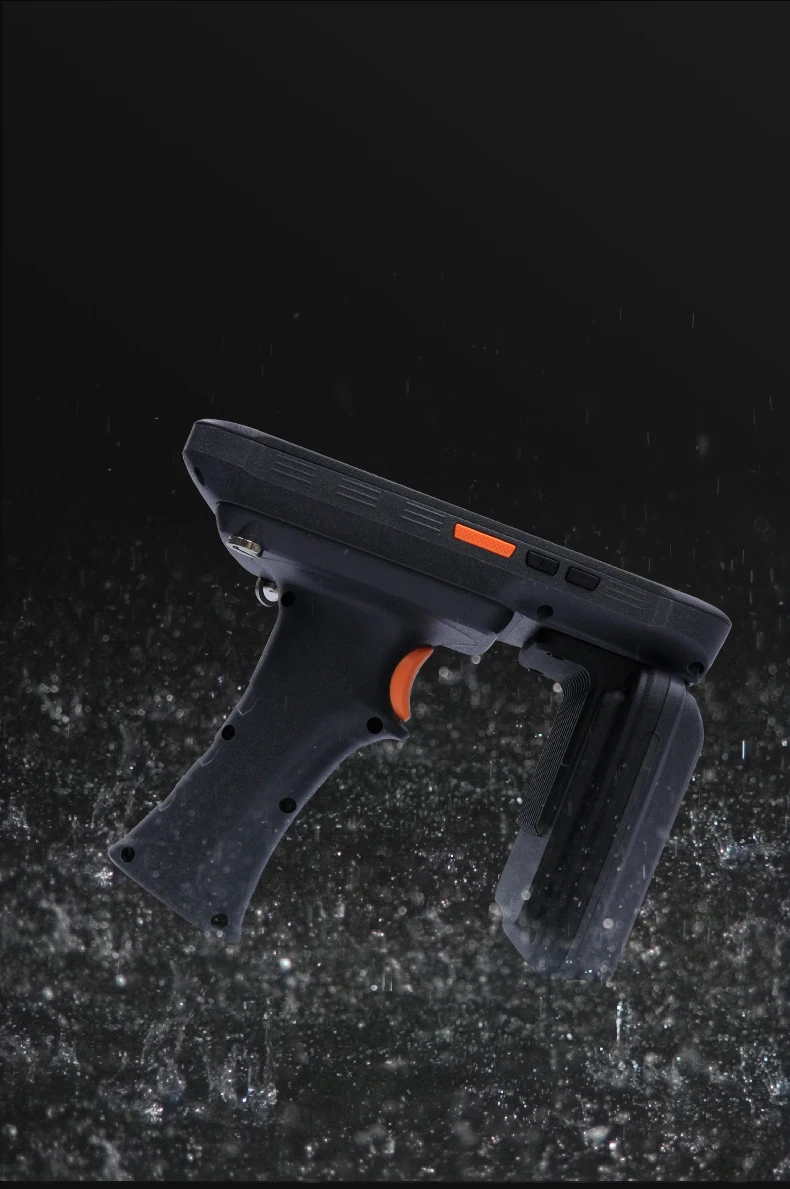 Android 13 5.5inch RFID UHF Reader Industrial Handheld PDA Rugged POS terminal with Barcode Scanner