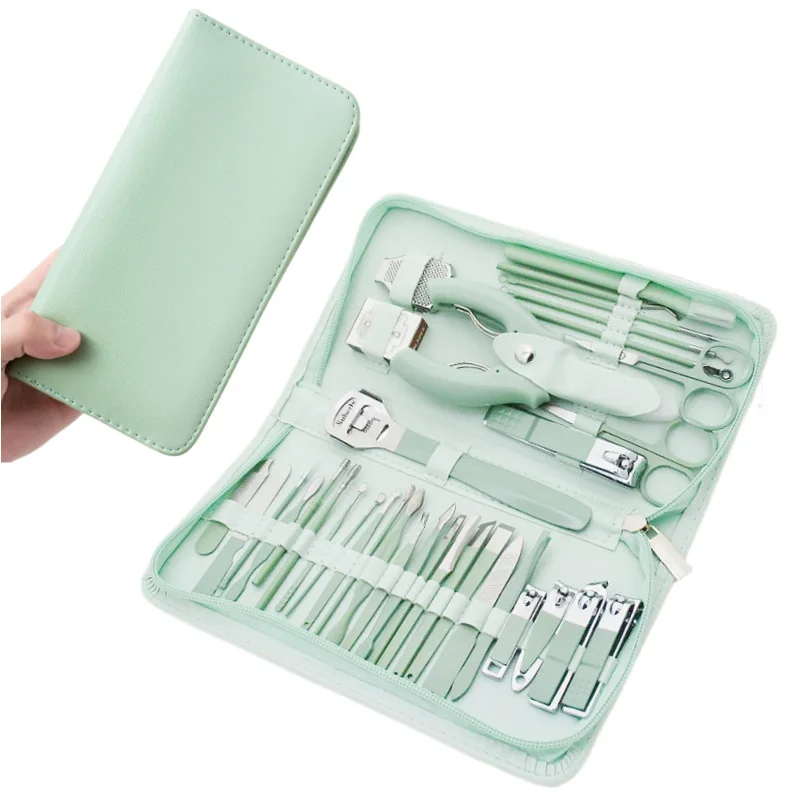 JINGWE Nail Clipping Set Spot Manicure Clipper 18 Pieces