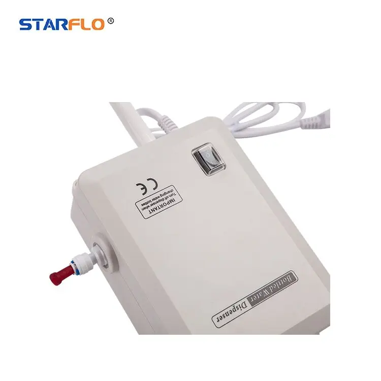 STARFLO 12V Single tube 5 gallon flojet bottle portable drinking electric water dispenser pump for refrigerator