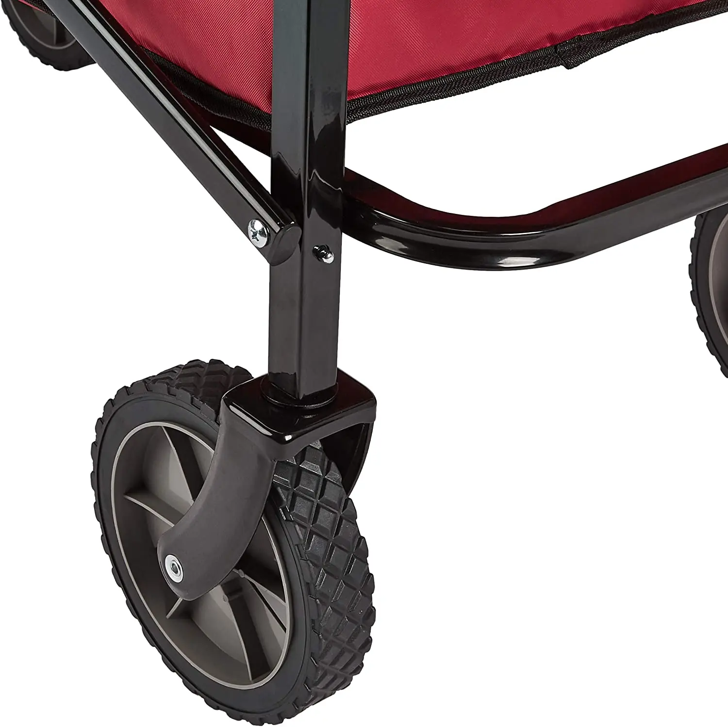 Multifunctional Folding Wagon Outdoor large capacity trolley,Heavy duty transport cart with four wheels