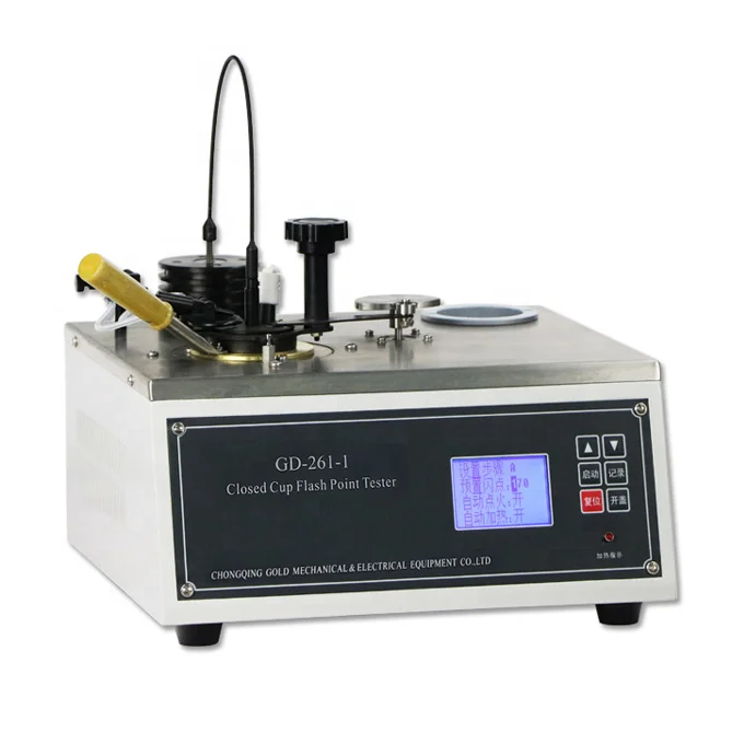 ASTM D93 Pensky Martens Closed Cup (PMCC) Flash Point Tester for Laboratory Petroleum Products Test