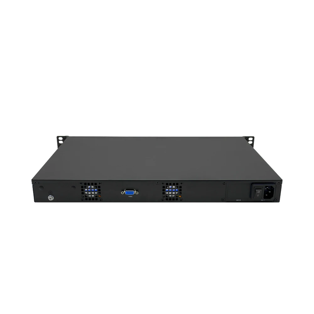 Factory Wholesale 1U Rackmount 4 Lan NICs Firewall Appliance Soft Router pfSense OPNsense Network server