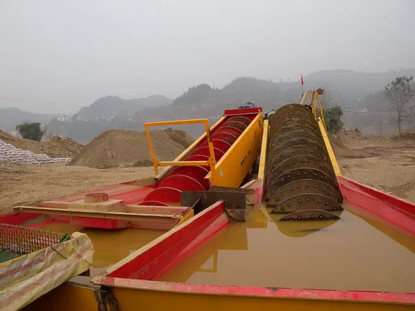 
Mobile Spiral Log Washer Sand Washing Machine for Coal/Mining Equipment Plant 