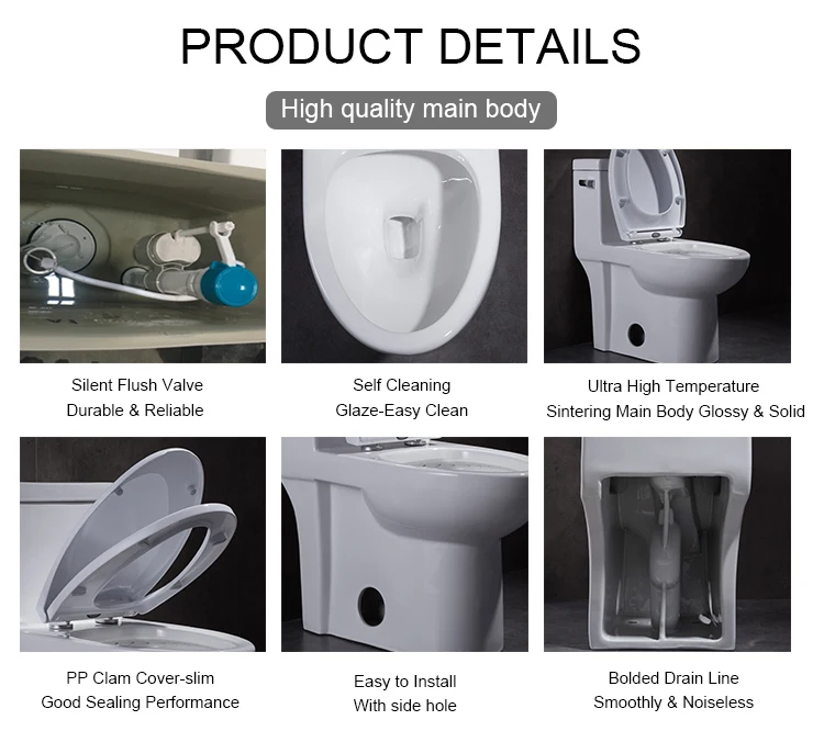 OVS Cupc North America China Factory Price Restaurant Sanitary Ware Hot Sale Syphon Classic Toilet with Ce Cupc