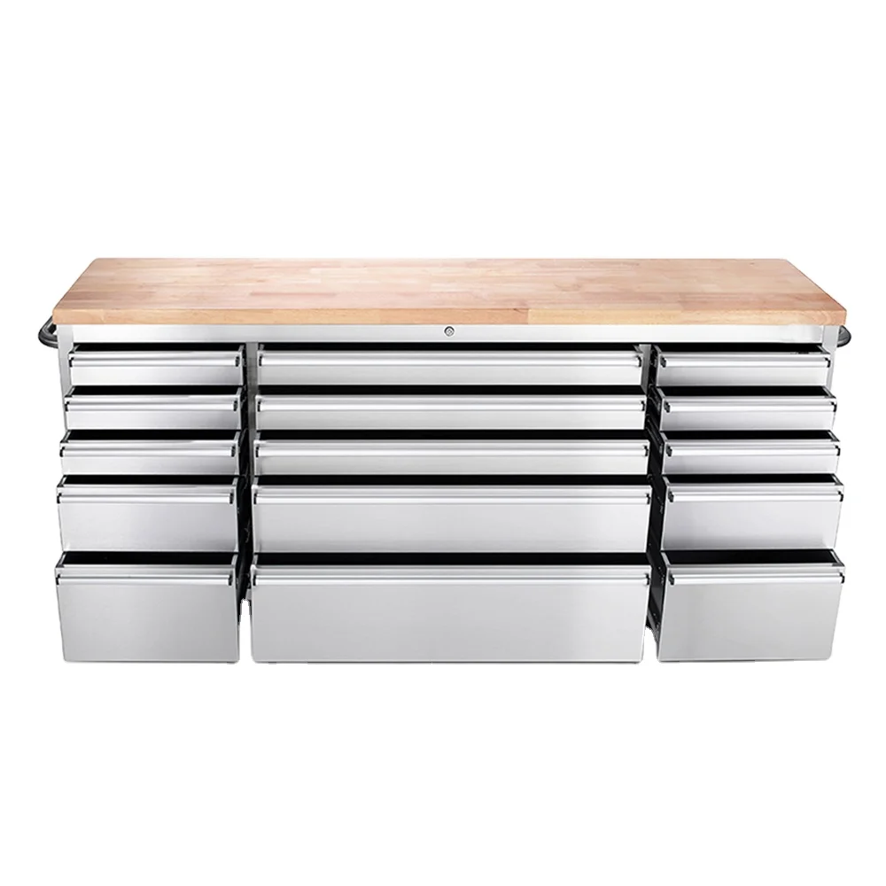 UFIT 72 inch stainless steel Empty Storage Truck Metal garage Tool Box