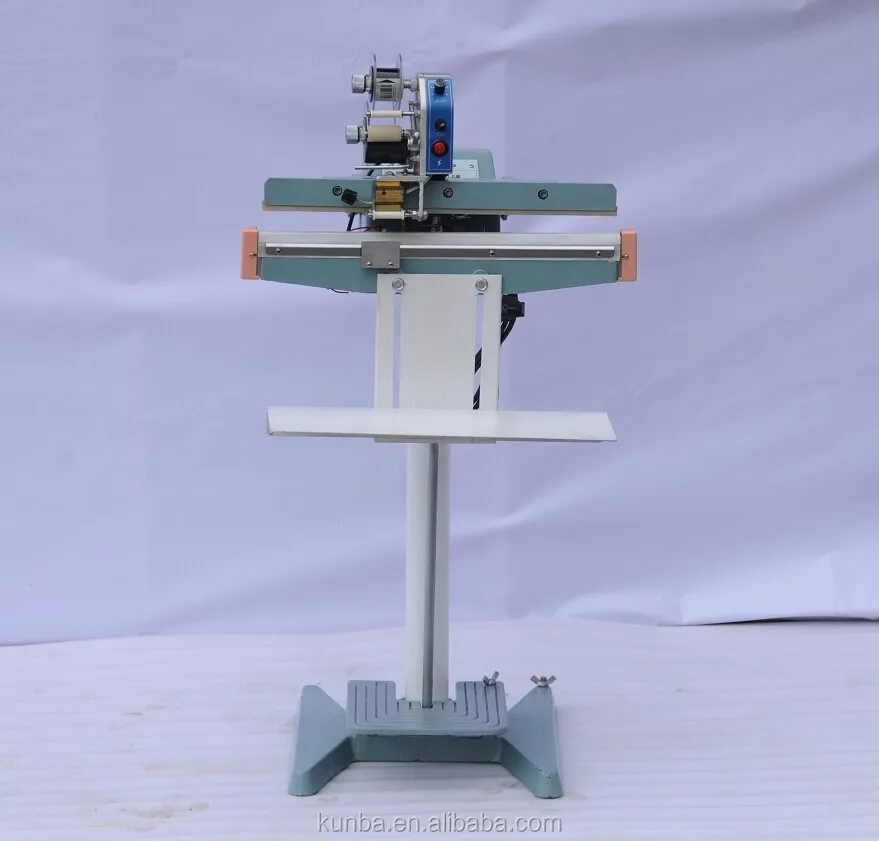 
KUNBA CE PFS350JT Heat Sealing and Printing date of Discharge Date Machine for Plastic bags band 