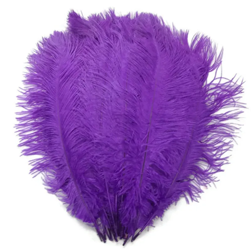 Purple centerpiece colorful feathers ostrich feather cape with great price