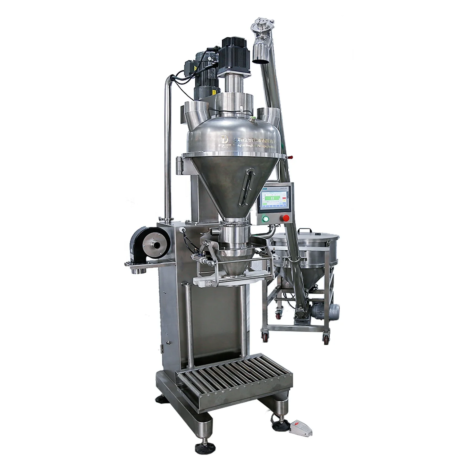 Semi automatic 1kg 5kg protein powder filling packing machine