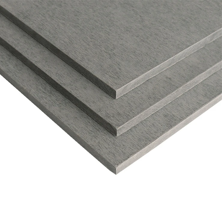 
High Quality Fire-proof & Damp-proof Fiber Cement Decorative Wall Board , Fiber Cement Sheet Flat 