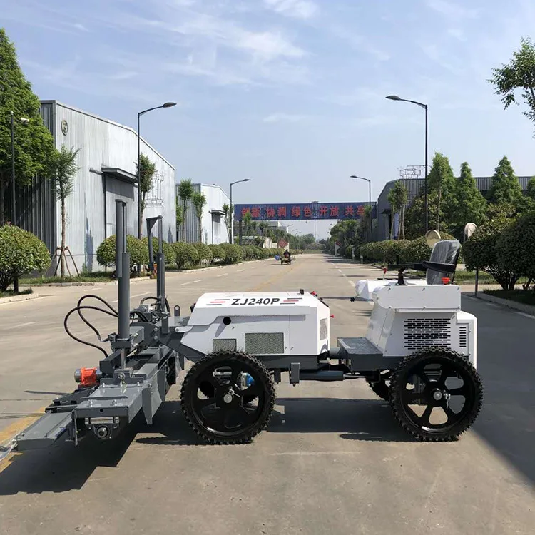 New type Portable Laser Concrete Vibrating Screed 6M Gasoline Floor Leveling Vibration Screed