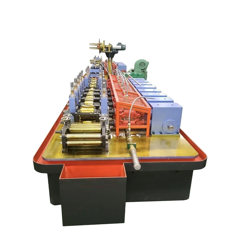 Pipe making machinery with flying saw carbon steel hollow pipe line