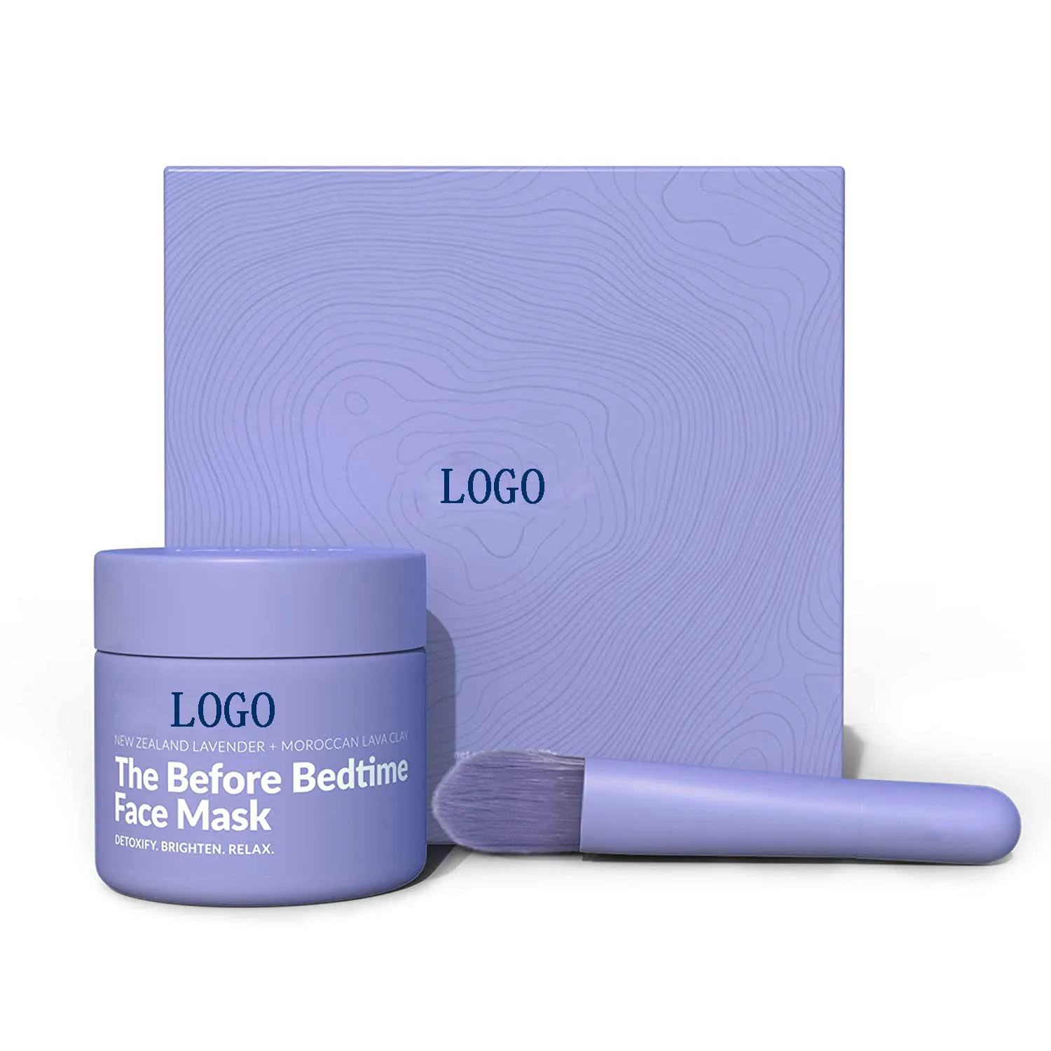 Deep Pore Skin Cleansing  clay mask private label Purifying Brightening vegan cleansing mask