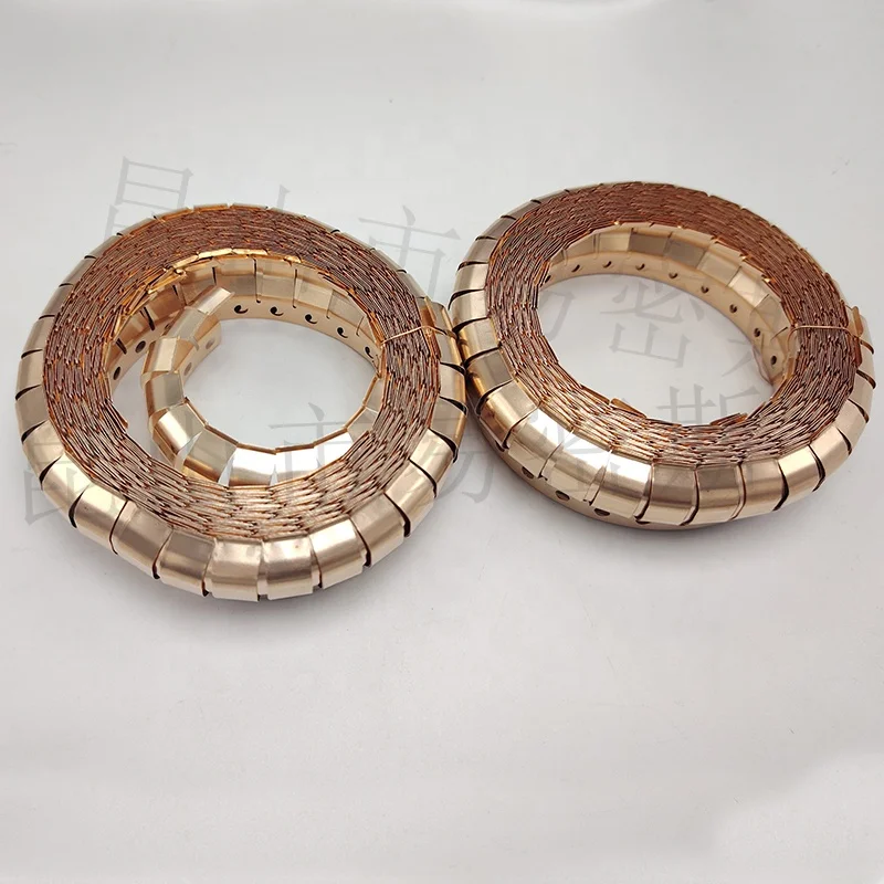 Stamping Metal High Conductivity EMI Finger Strips For Shielded Faraday Cage Doors