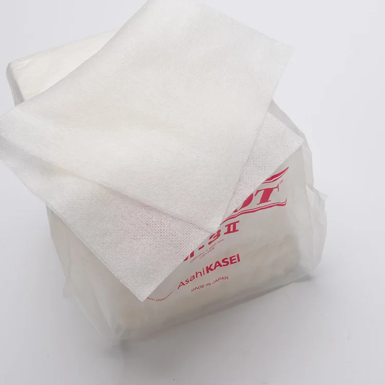 H-7003 Manufactory Polyester M-3 Lint Free Clean Nonwoven Cleanroom Cleaning Wipers Clean Room Wiper
