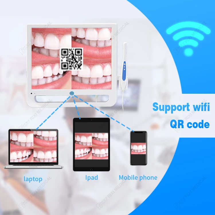 Intra Oral Camera With Monitor Surgery 17 Inches Camera Medical Oral Camera 12 megapixel dental endoscope