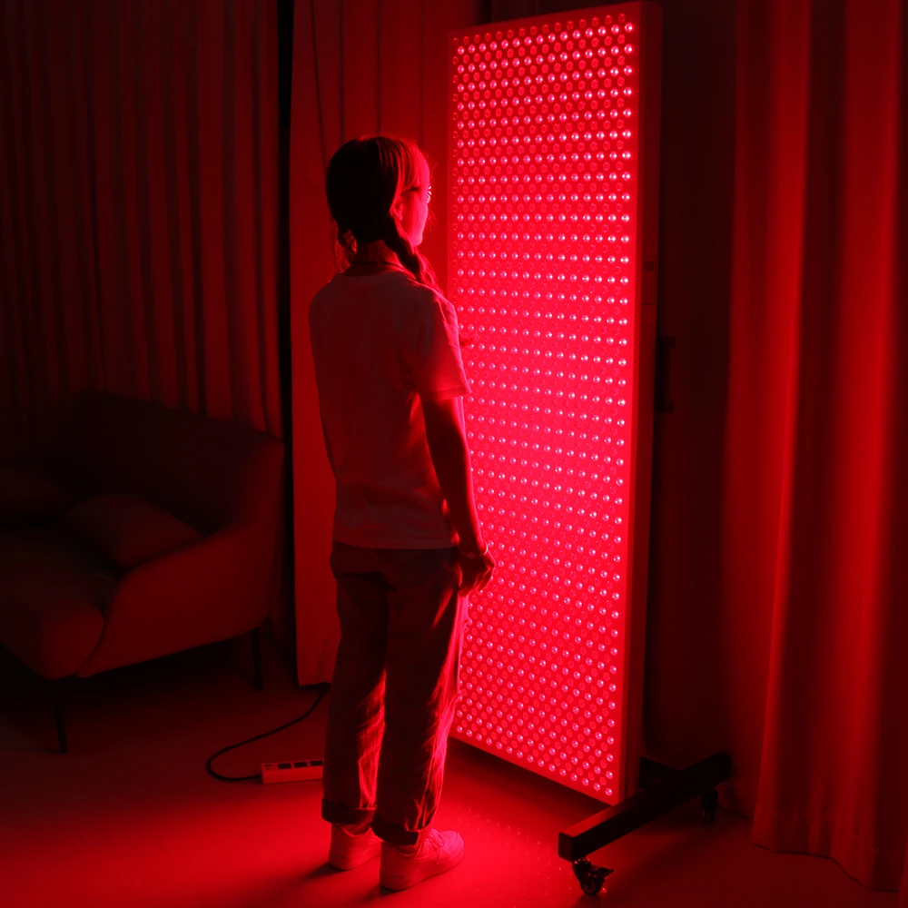EST6000 Biggest full body panel red light therapy panel with remote controller including wall bracket
