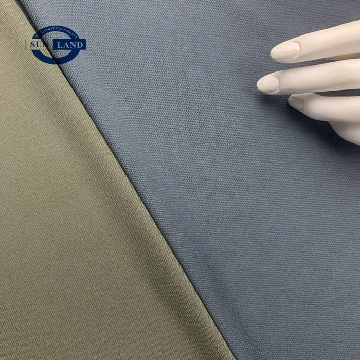 100% polyester coolmax active wear wicking and quick dry double sided knitting polo t-shirt fabric from china