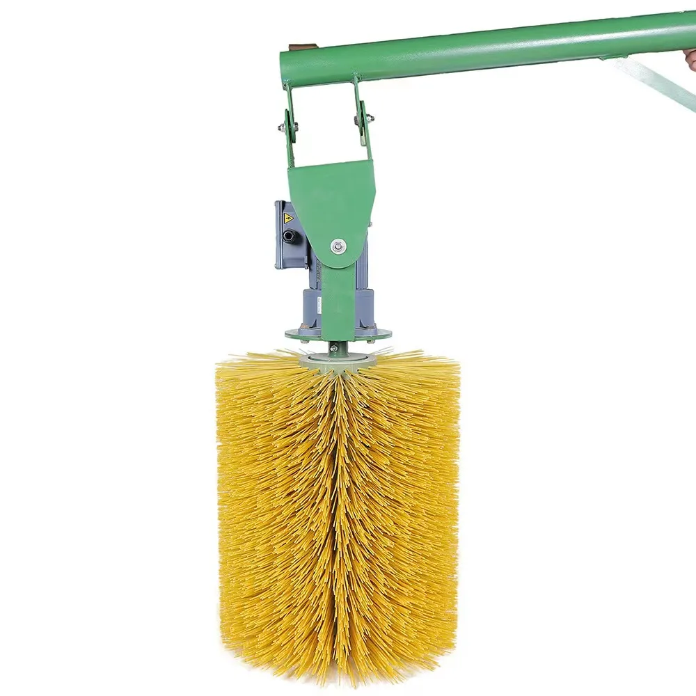 Farm equipment automatic cow brush and cow comfort brush for cow massage and cleaning