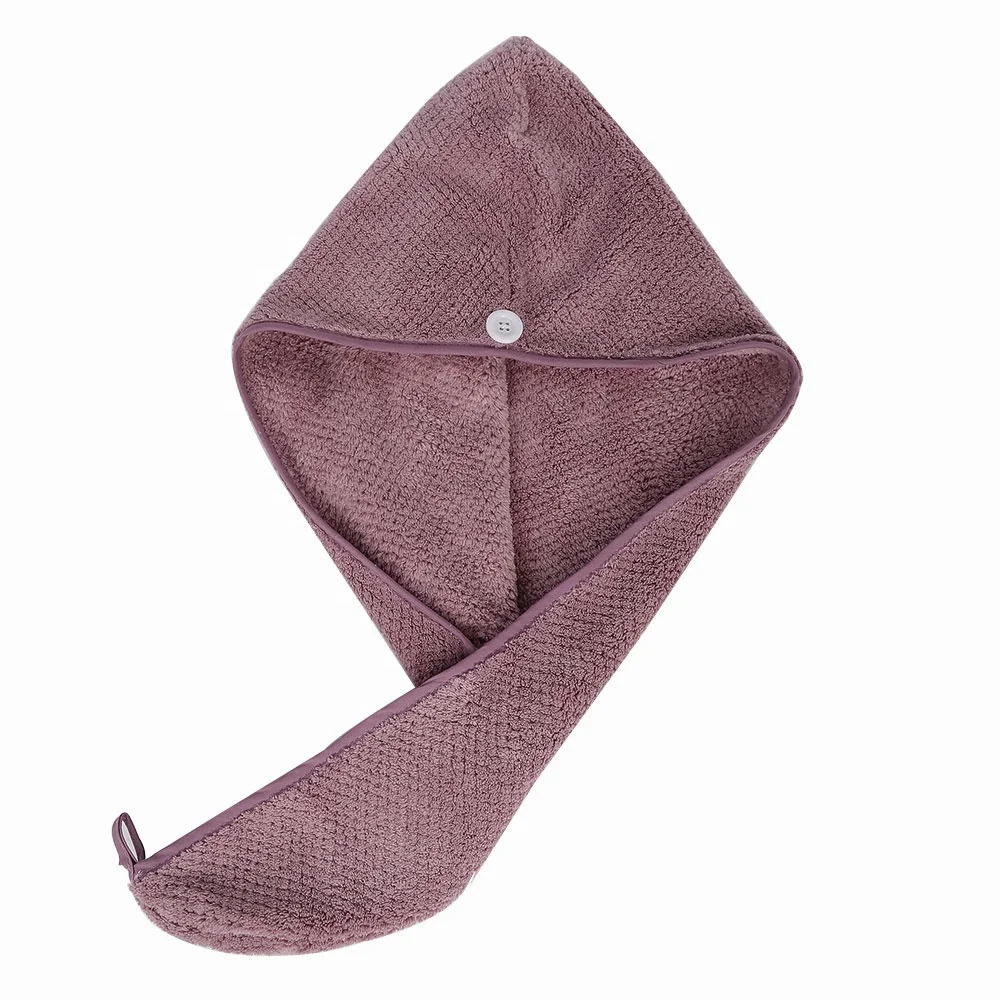 High Quality Magic Super Absorbent Coral Fleece Hair Towel