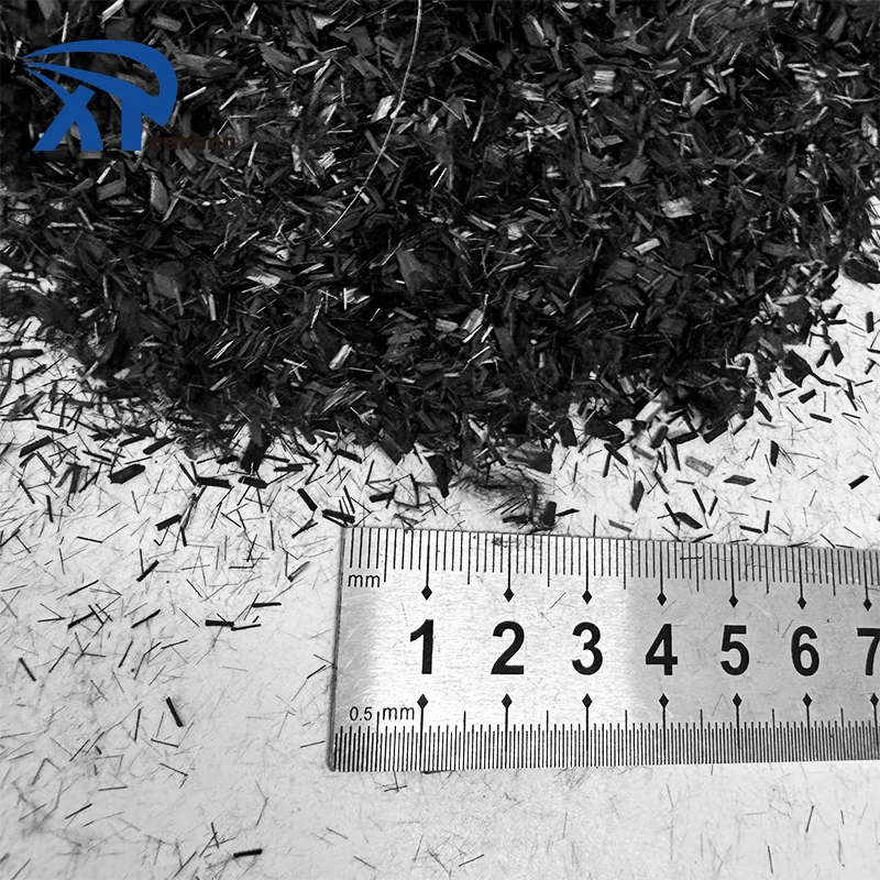 3mm chopped Factory Hot Sale High Grade  carbon flakes strand  forged
