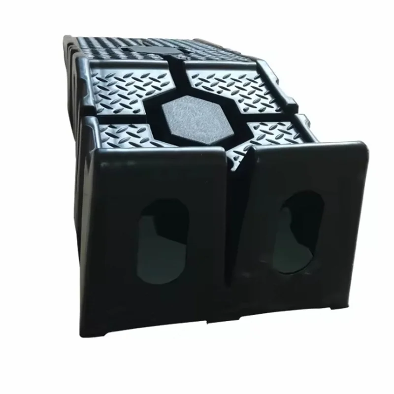 2pc Car Oil Change Ramp Jack Lift Tools Maintenance Bracket Antiskid Auto Repair Slope Step Bracket