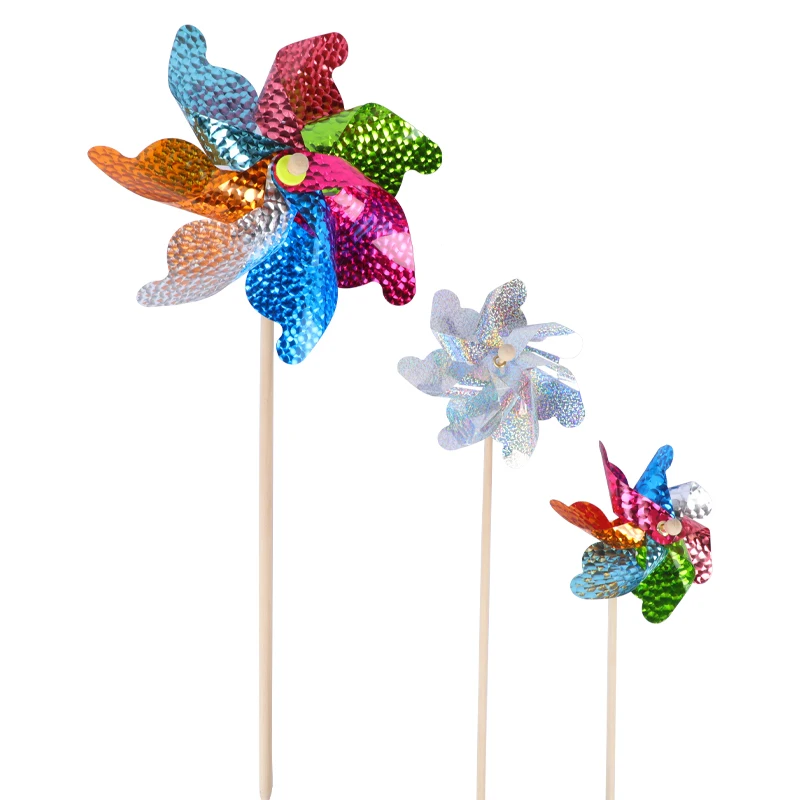 Фабричная Высококачественная многофункциональная пластиковая Радужная игрушка для сада, ветряная мельница