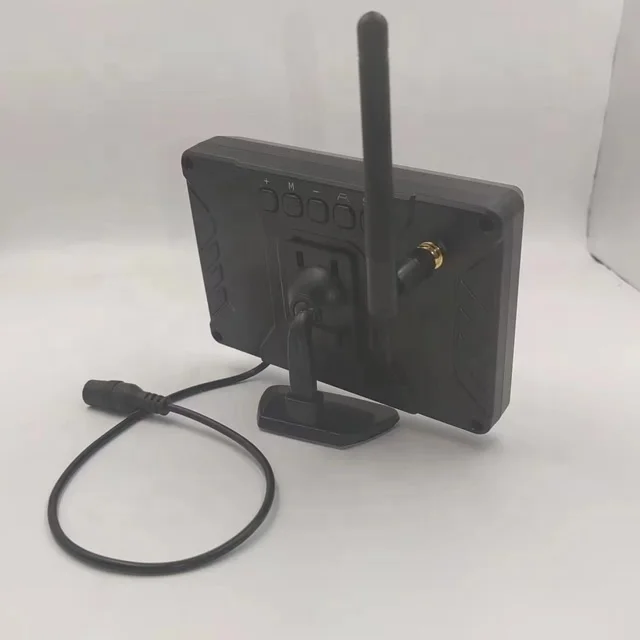 5 дюймов беспроводной мини-монитор с камерой заднего вида автомобиля 2 4 г WiFi TV LCD небольшой монитор водонепроницаемый автомобильный набор камер